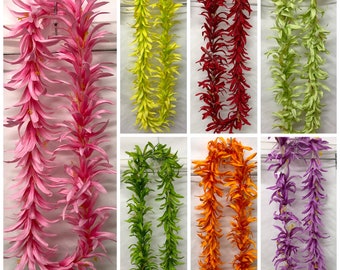 Spider Lily Lei - 40 inch and 60 inch-Different colors available-Artificial