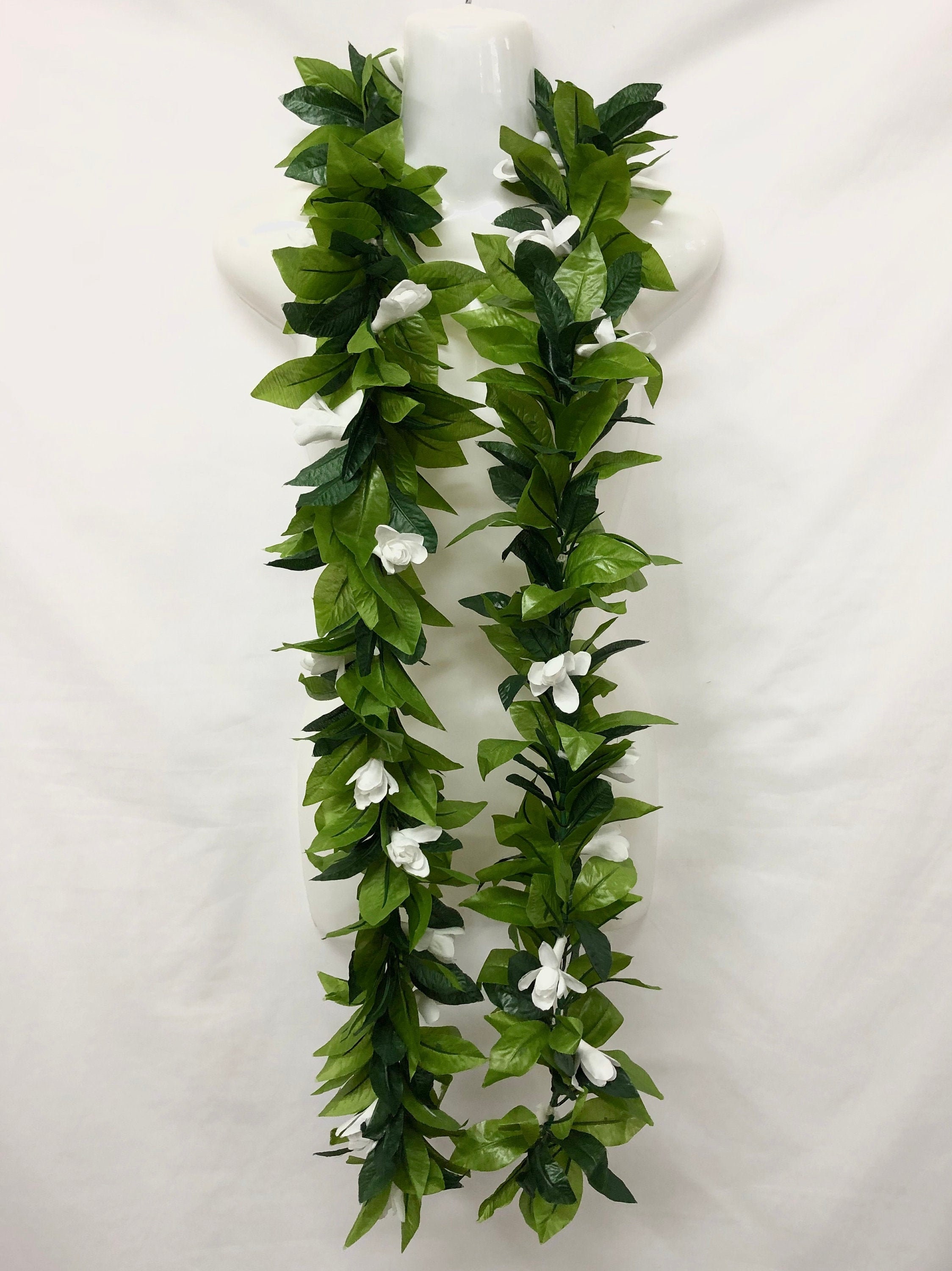 Deluxe Tuberose Maile Lei-Artificial