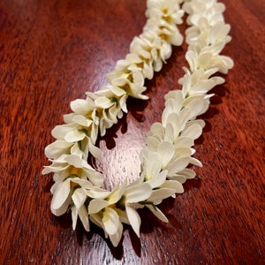 Hawaiian Jasmine Lei-Artificial