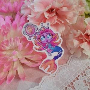 Space Mermaid - Glossy Sticker