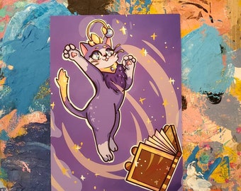 Yuumi - League of Legends - Art Print 5x7in