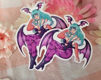 Freundlicher Succubus - Glossy Sticker