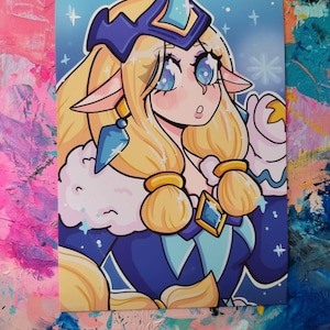 Winter Wonder Soraka - League of Legends Art Print