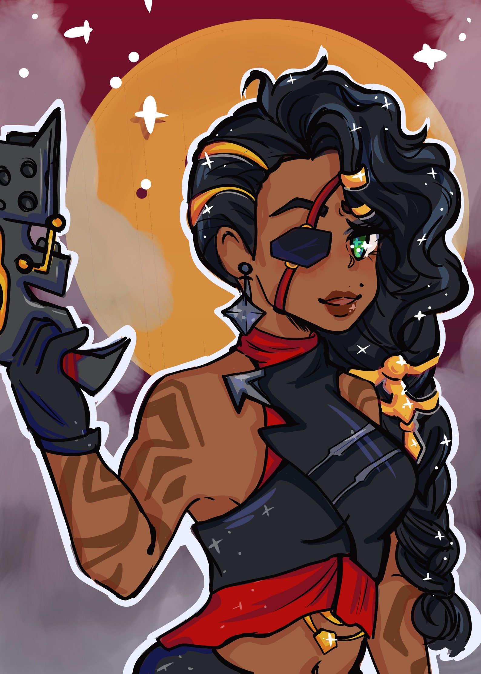 Samira V.2 League of Legends Art Print - Etsy