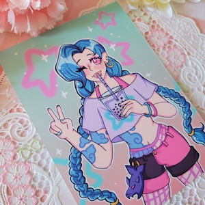 Summer Jinx - League of Legends Art Print