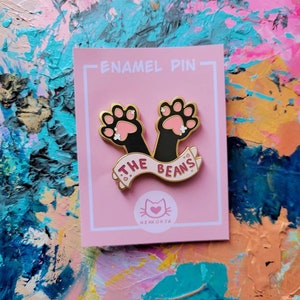 The Beans-  Cat Enamel Pin