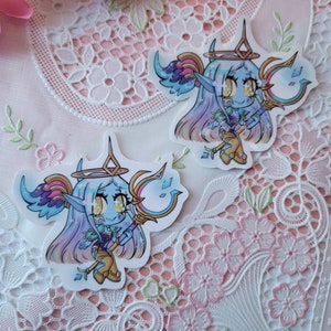 Dawnbringer Soraka - Glossy or Holographic Sticker - League of Legends Sticker