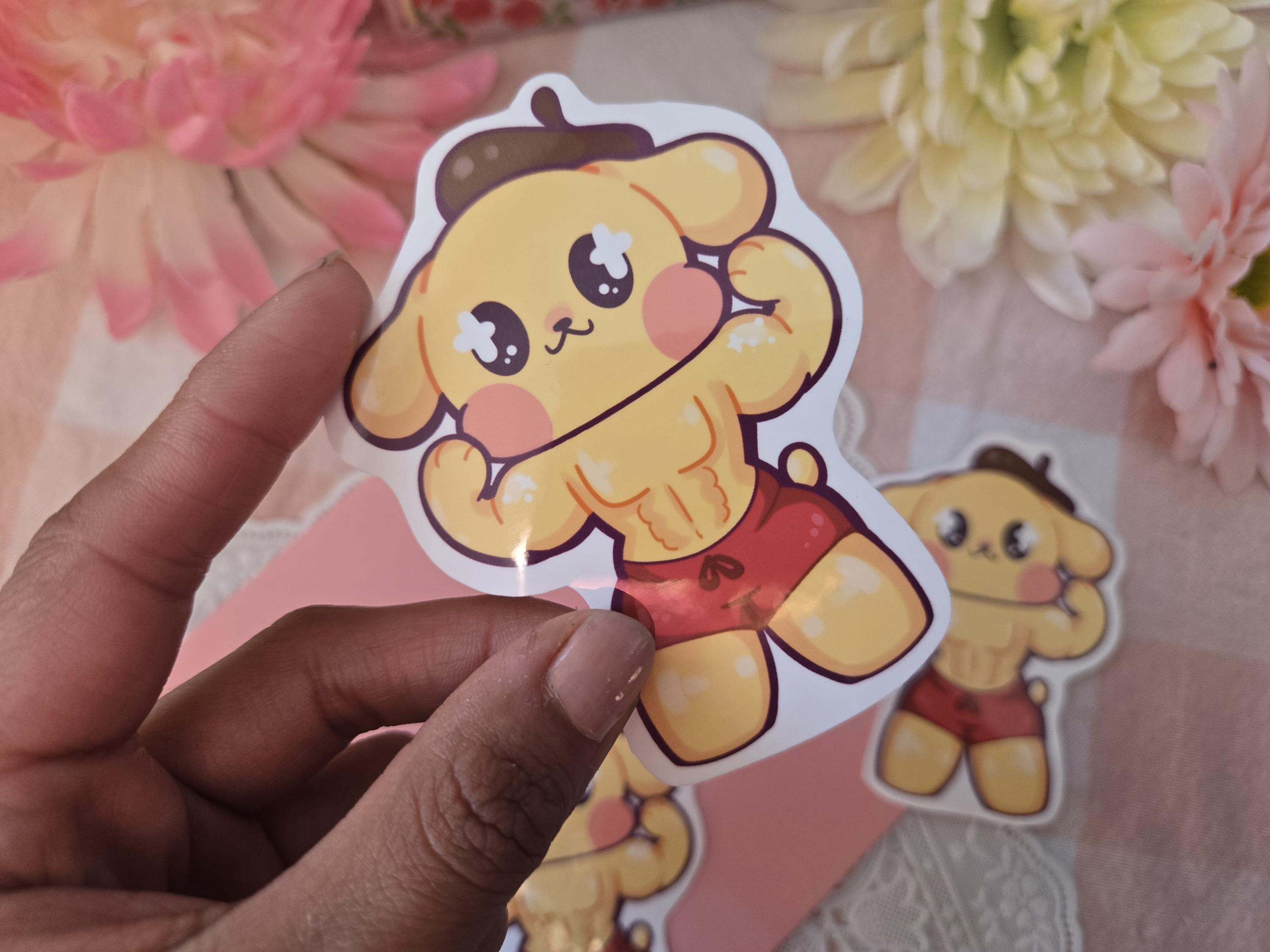 Buff Boi - Cute Glossy Sticker - Etsy