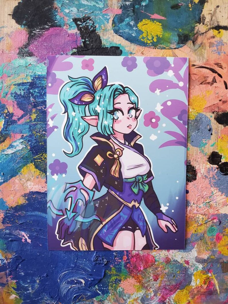 Spirit Blossom Vayne League of Legends Art Print | Etsy