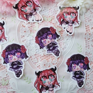 Cosplay - Maid, Succubus- Glossy Stickers
