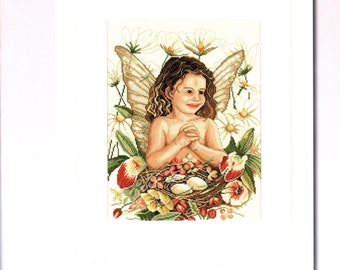 Lanarte Cross Stitch Kit Jillians Joy 29 x 39 CM Romantic Collection