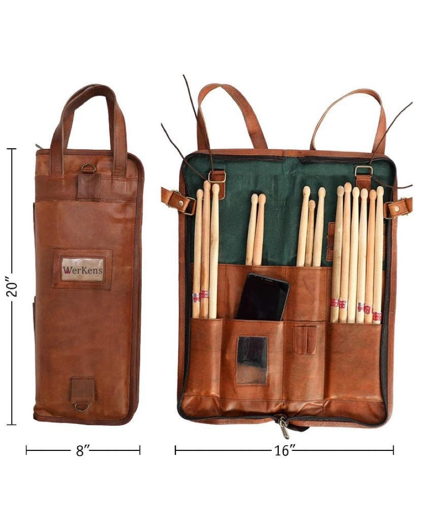 Leder Drum Stick Bag Sticks Tasche Drumstick Tasche mit Etsy