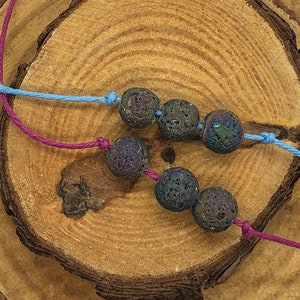 Lava Bead Good Luck Bracelets