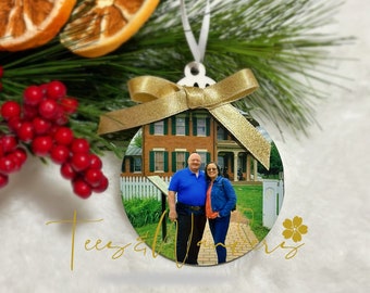 Personalized Christmas Ornaments, Family Photo Ornament, Gift Idea for Christmas, Family Photo Ornament, Christmas 2023, Thoughtful Gifts