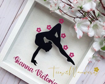 Personalized Dance Shadow Box | Competition Pin Holder | Display Case | Dance Recital Gift | Gift for Dancers | Dance Memory Box | Girls Box