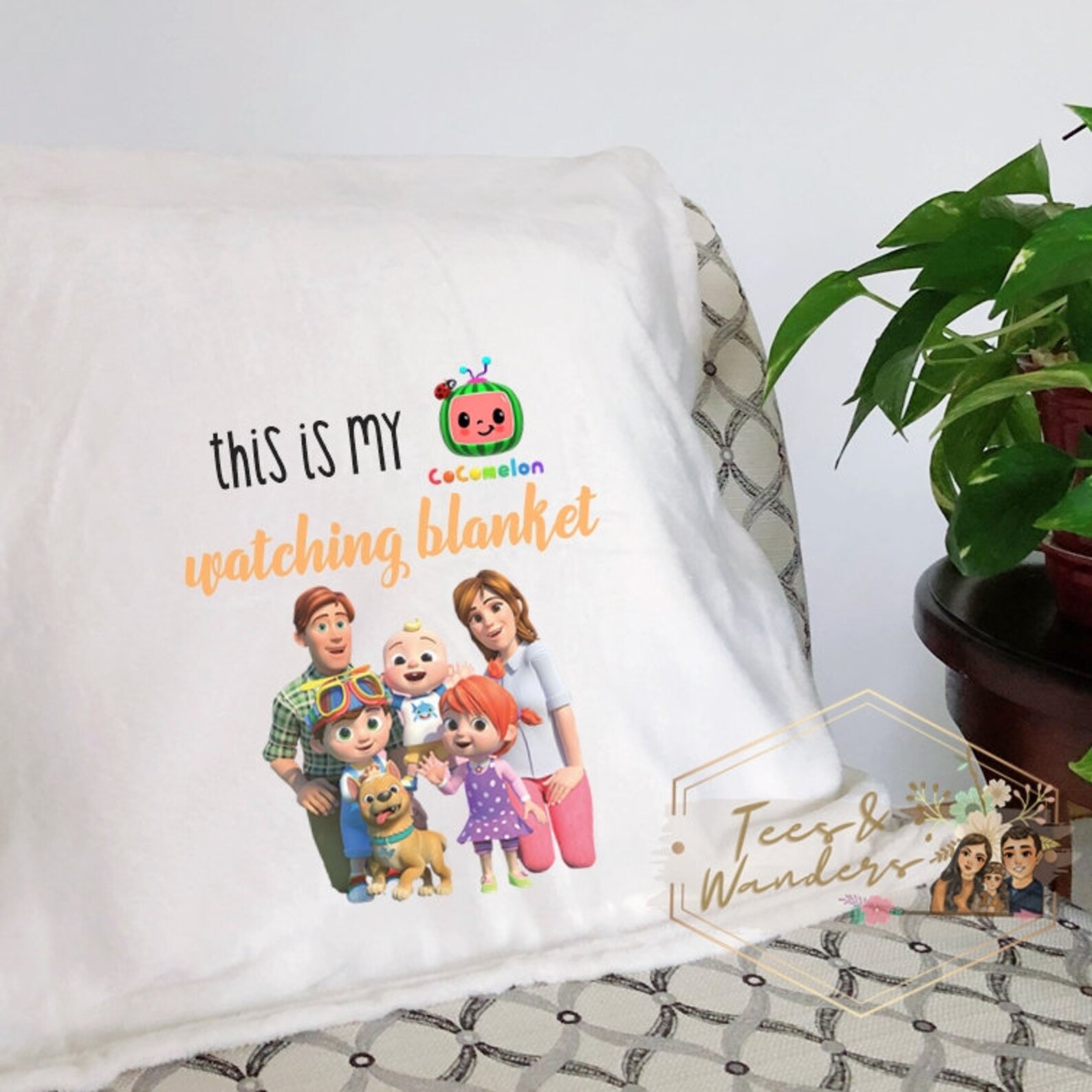 BLANKET This is my Watching Blanket Etsy