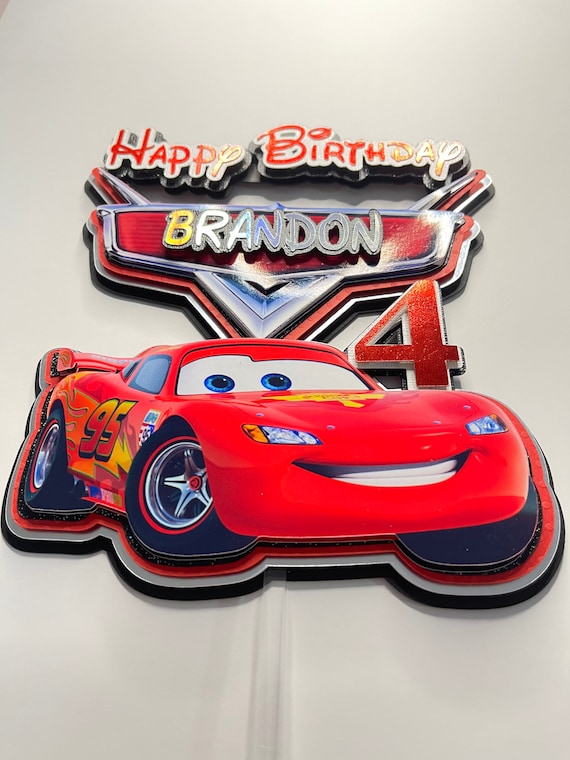 Cars Theme Cake Topper -  Finland