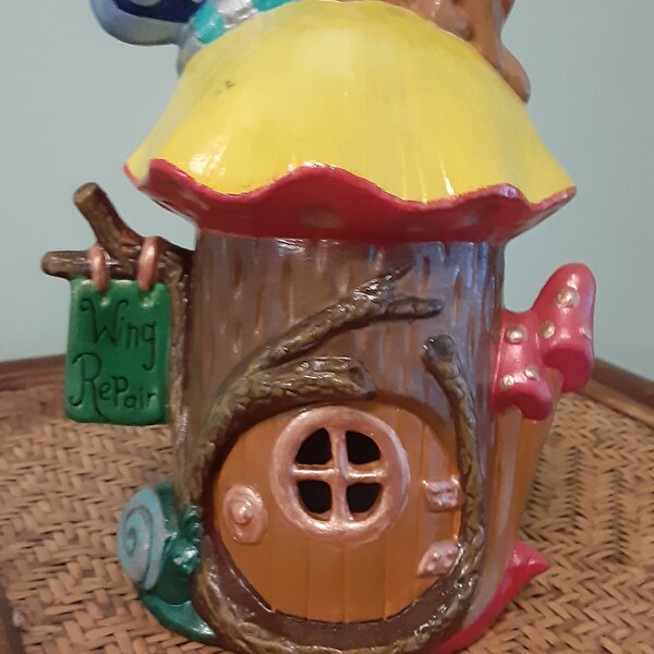 Ceramic Fairy House to Paint Etsy