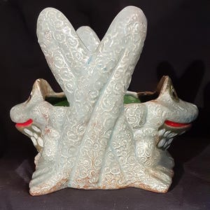 Ceramic Frog Planter