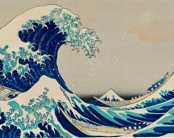 Decoupage Paper, A1, A2, The Great Hokusai