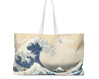 The Great Wave Off Kanagawa Weekender//Overnighter Bag