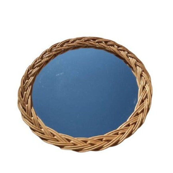 Wicker Mirror Etsy
