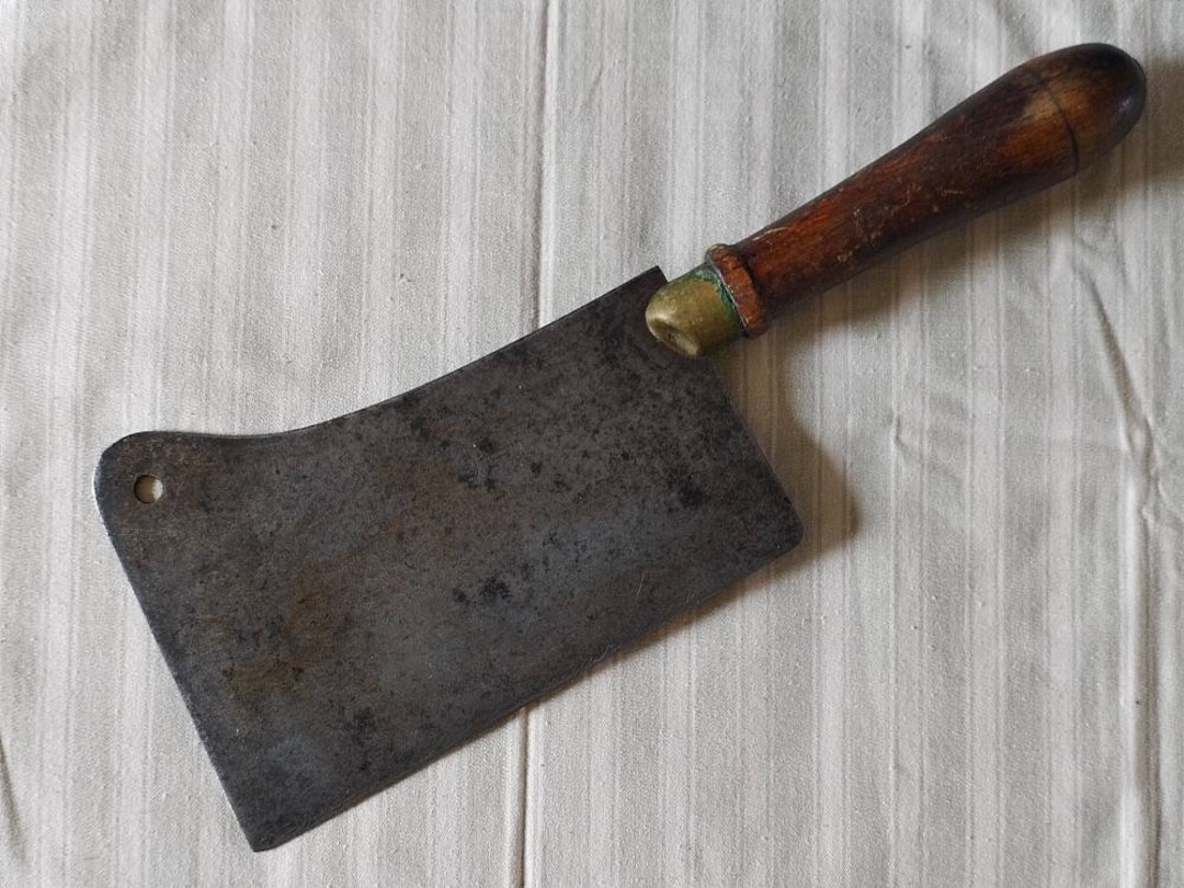 French Antique Cleaver Rustic Farmhouse Decor Old Etsy