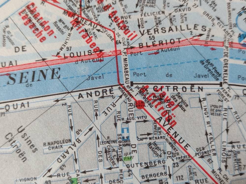 Paris City Guide Pocket Plan of Paris Districts Maps Metro - Etsy Canada