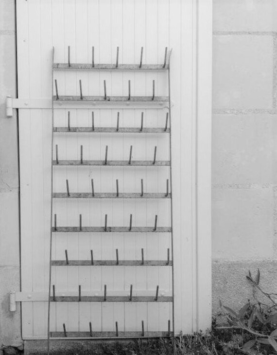 French wall mounted bottle drying rack vintage kitchen or bar Etsy