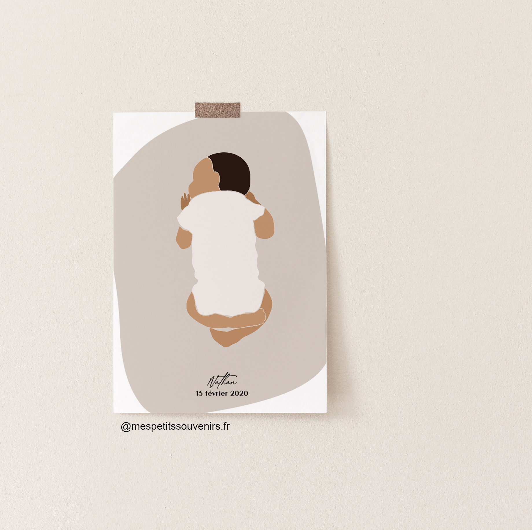 Affiche Personnalisée Dates Importantes