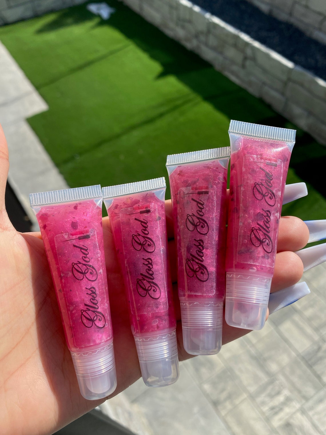 Rose Flavoured Rose Infused Tinted Lip Gloss 10ml Etsy