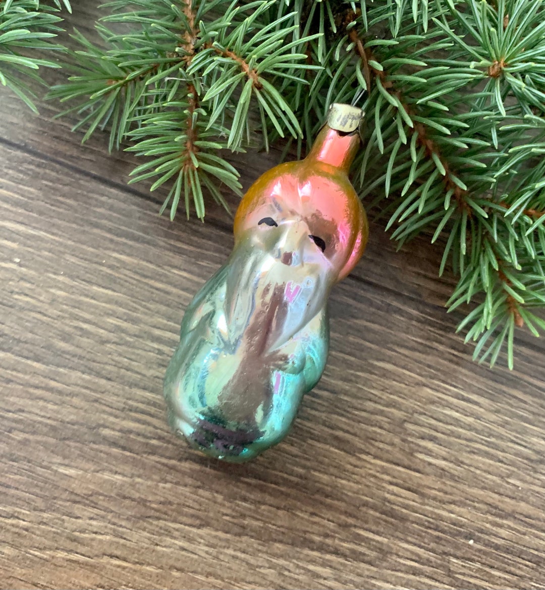 アンティークガラスのクリスマスオーナメント、クリスマスガラス