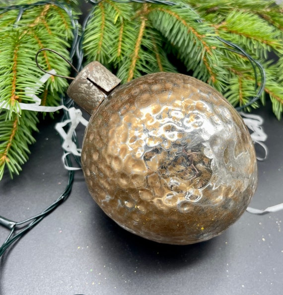 Coconut Large Street Vintage Christmas Ornament Ornaments antique