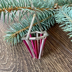 1940s vintage glass Christmas ornaments, glass beads Christmas ornaments, Christmas tree, Winter decor, Gifts ideas, Holiday decor