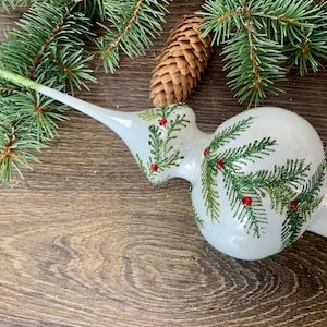 Christmas glass tree topper 12 inch, vintage tree topper Christmas tree ornaments ornament, Christmas tree topper top, Christmas