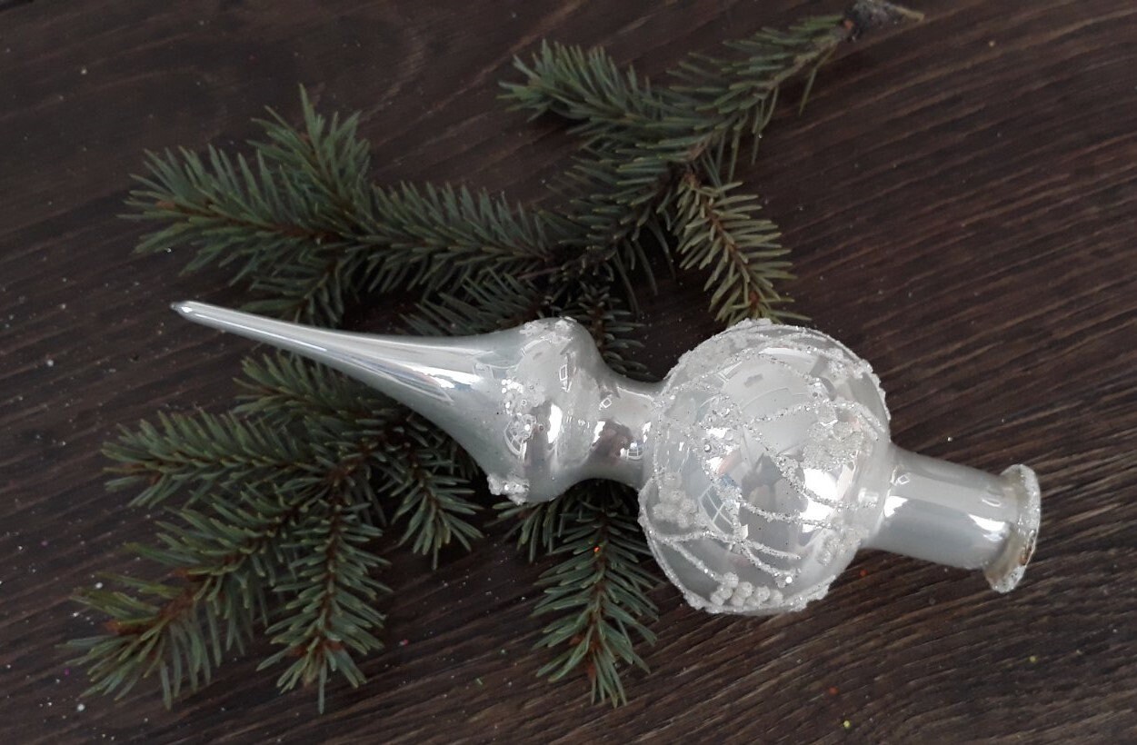 Glass Tree Topper