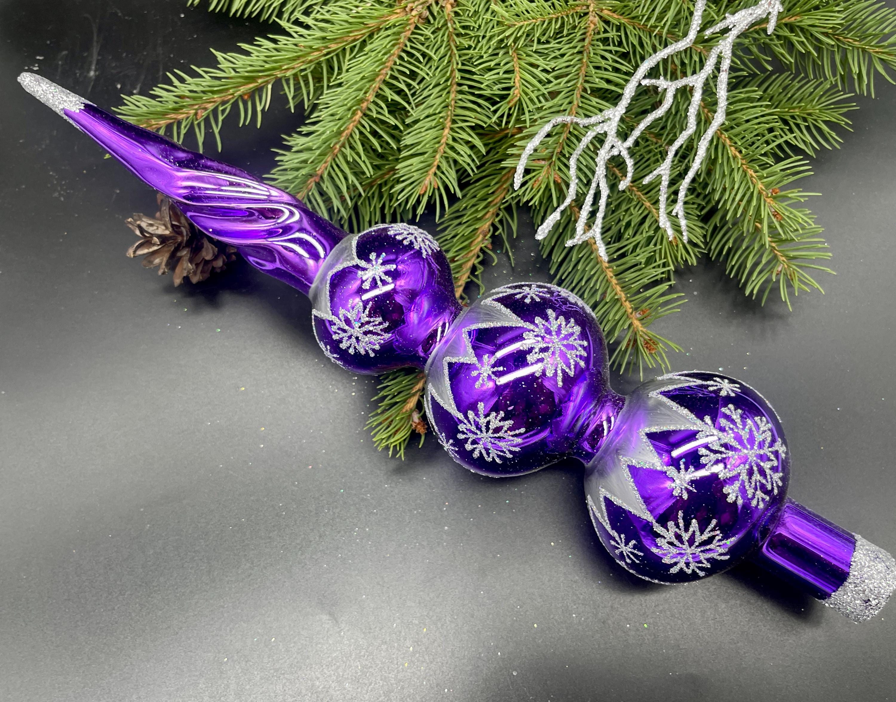 非常に高い品質 Vintage Purple Ornaments - Etsy Canada アンティーク雑貨