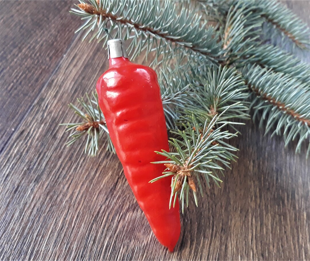 Carrot Christmas Ornament 