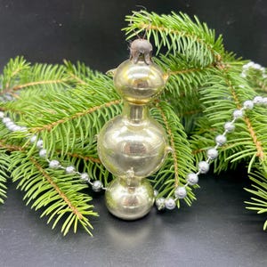 Vintage samovar Christmas glass ornament , vintage christmas,Retro Christmas, 1950s christmas decoration,Gifts ideas,Holiday decor