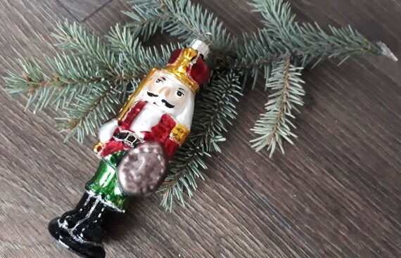 Nutcracker glass christmas ornaments Clearance