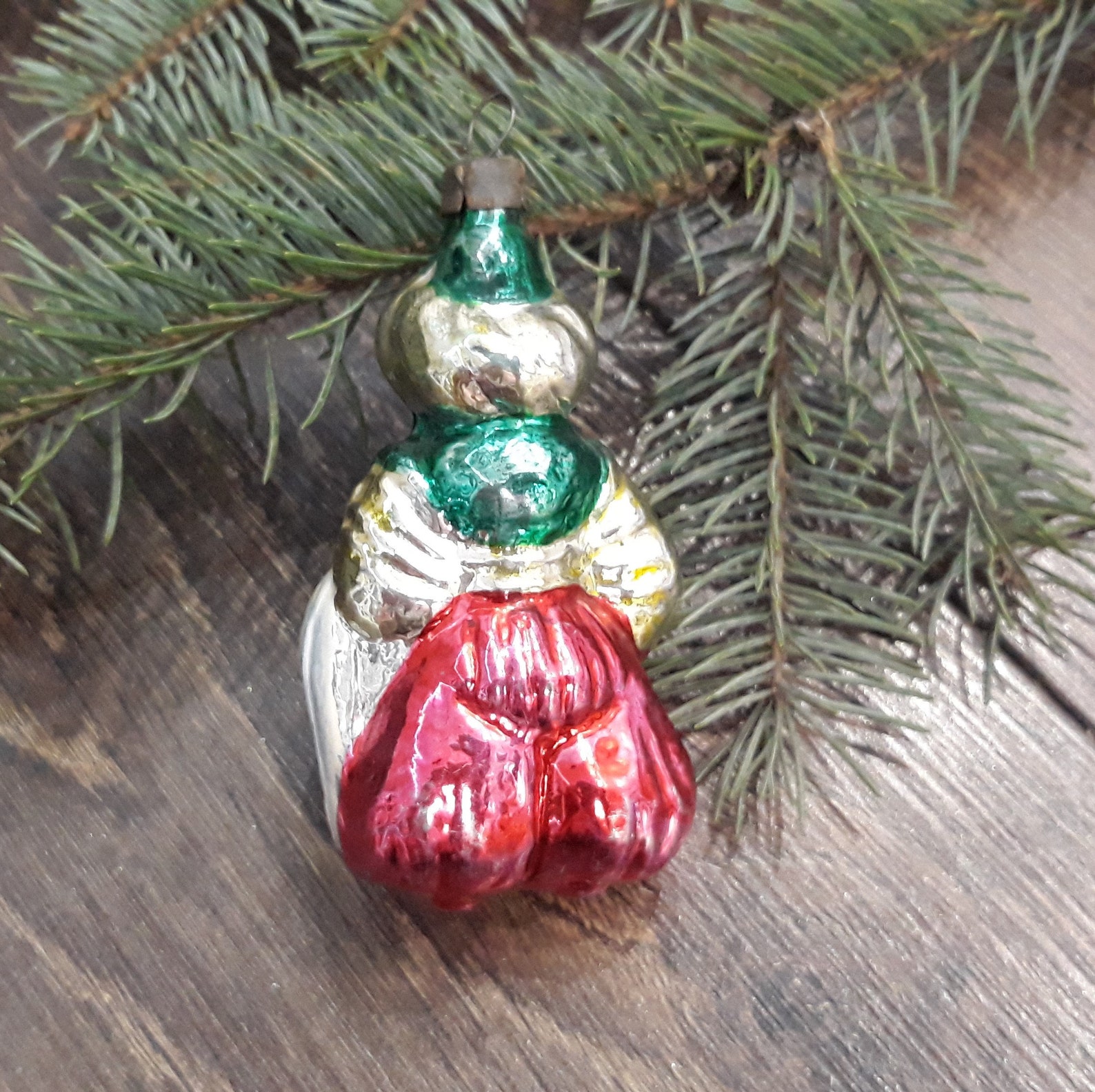 Antieke glazen Kerst ornamenten Kerstmis glazen ornamenten Etsy