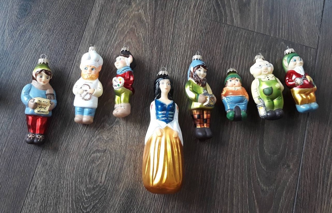 lenox snow white and the seven dwarfs ornaments