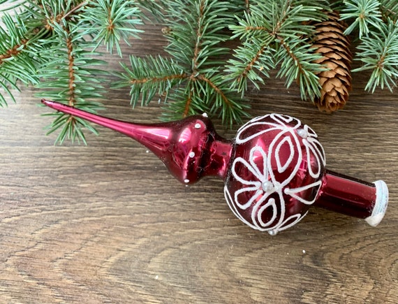 専用 アンティーク ガラスビーズのクリスマスツリー 専用 アンティーク ガラスビーズのクリスマスツリー オールドチェコ