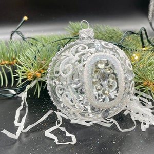Transparent Hand-painted christmas glass ornaments ,Handmade Christmas tree glass ornament,Xmas 2025, Winter decor,Gifts ideas,Handmade ball