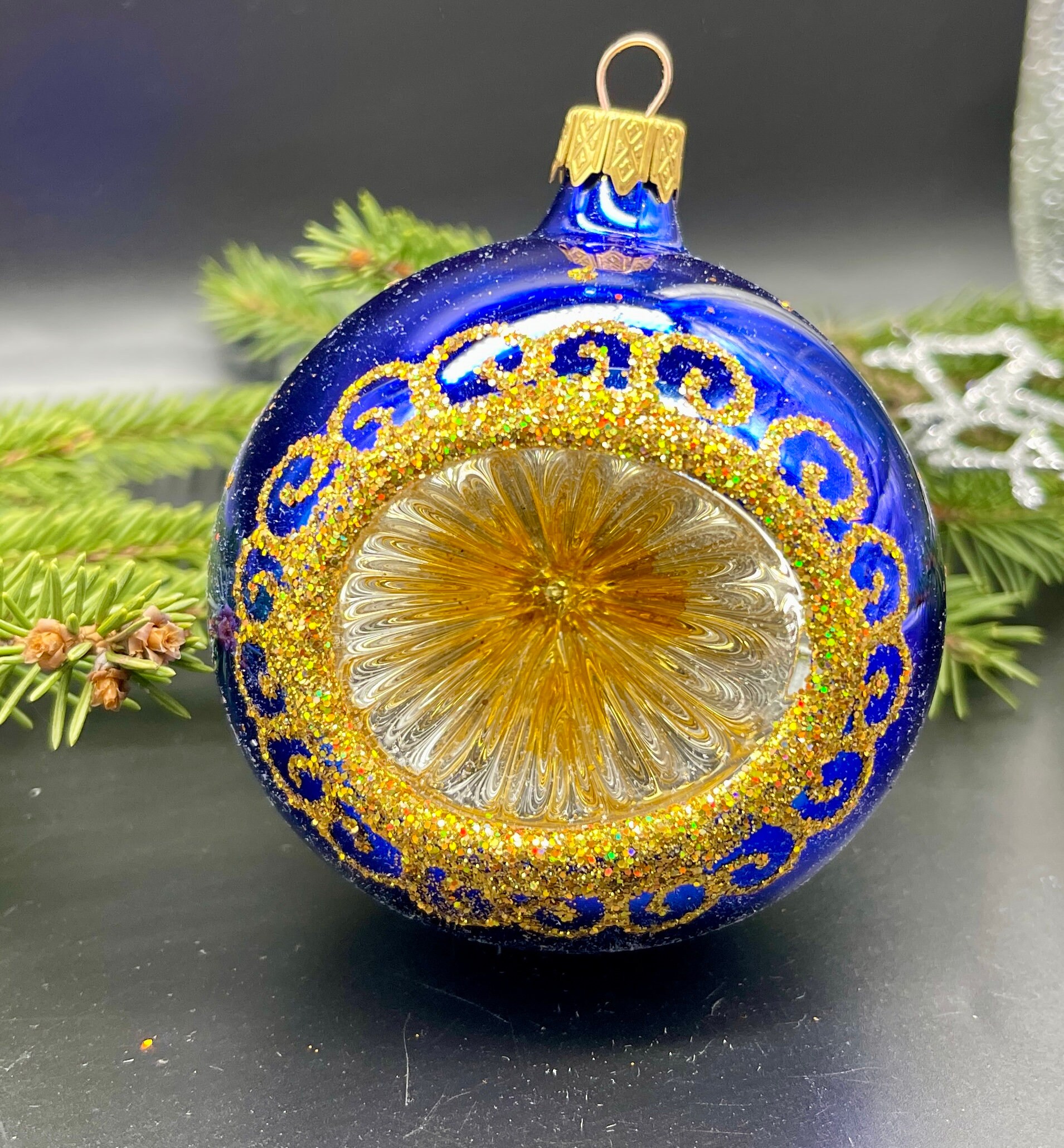 Blue Christmas Ornament Mercury Glass Ornaments Home Decor Christmas  Decoration Indoor Gift Ideas, Winter Decor, Holiday Decor, Xmas 2025 - Etsy, image size:1909x2060