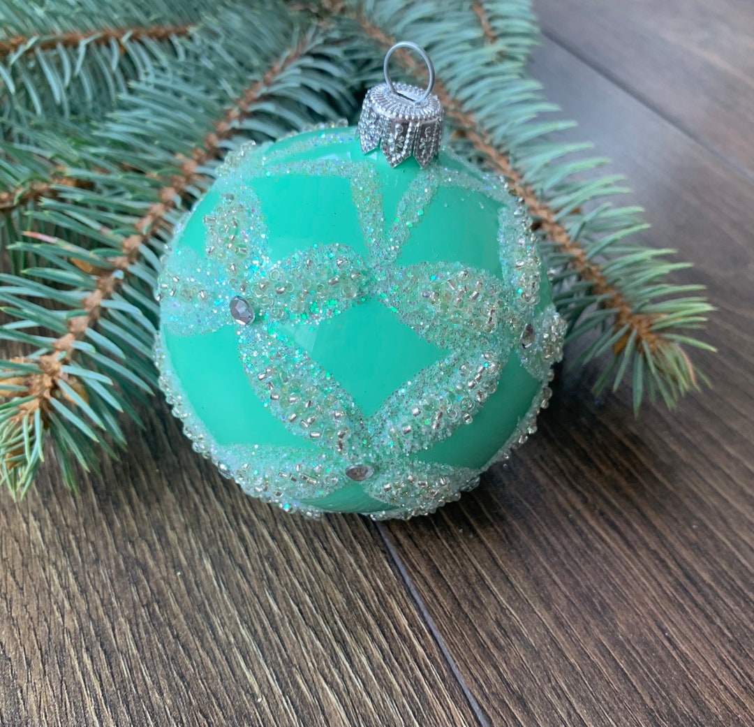 Handpainted Christmas Glass Ornaments,custom Ornaments,hand Painted