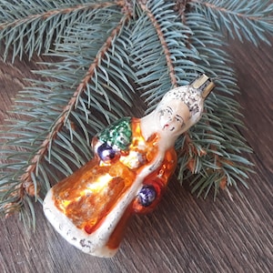 Enfeites de vidro para meninas, Natal vintage, Natal retrô, Natal dos anos 1950, Natal de 2025, Ideias para presentes, Decoração de Natal, Decoração de inverno