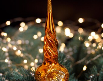 クリスマスツリートップ　トッパー　アンティーク風　海外ブランド　ゴージャス クリスマスをやさしく彩る ストロー ツリートッパー shesay 志成