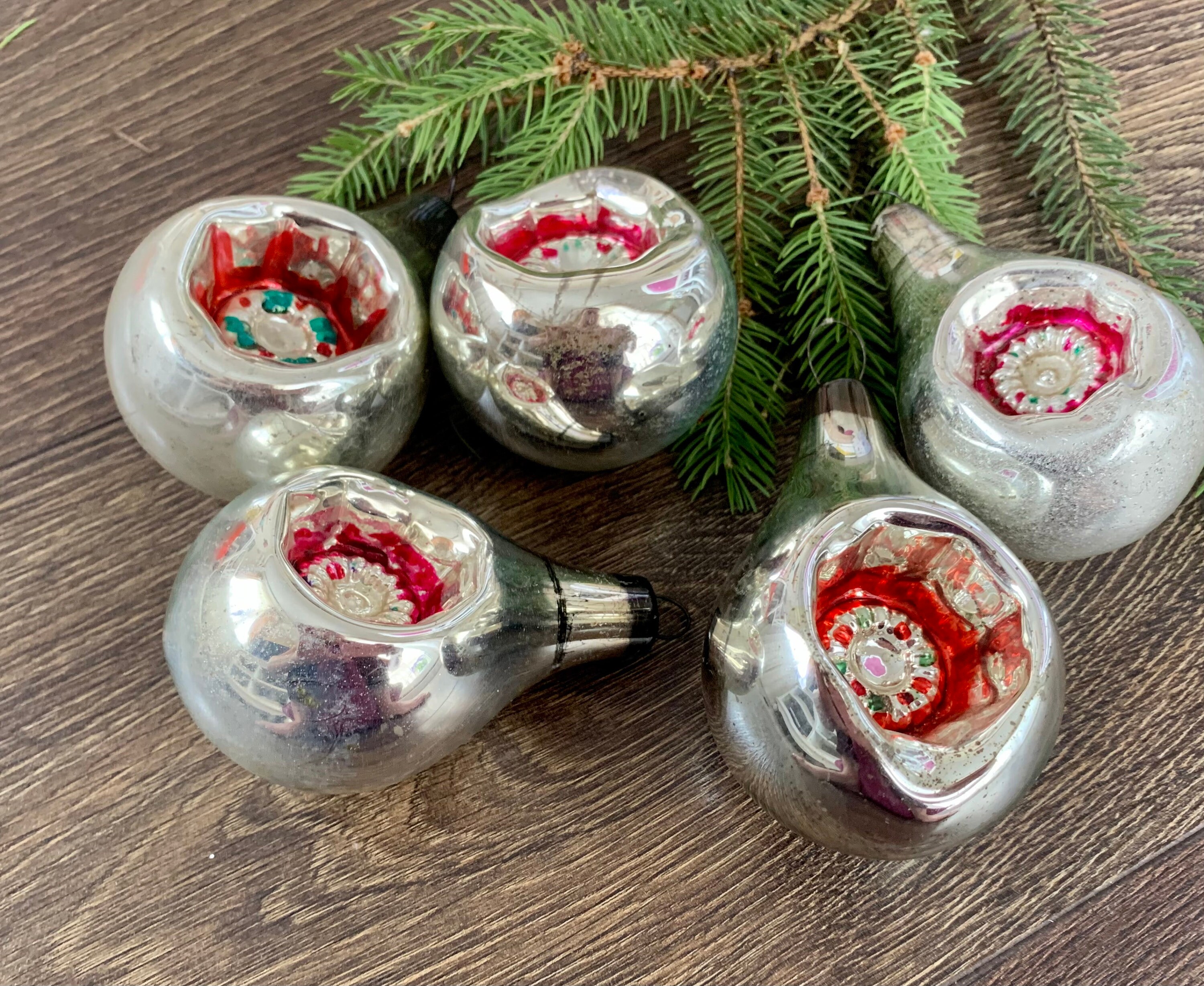 Reproduction vintage christmas decorations Clearance