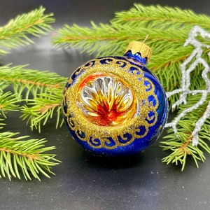 Small blue christmas ornament  shiny brite christmas decorations glass ornaments Winter decor, Gifts ideas, Holiday decor, Xmas 2025
